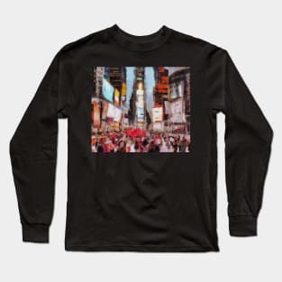 Times Square Long Sleeve T-Shirt